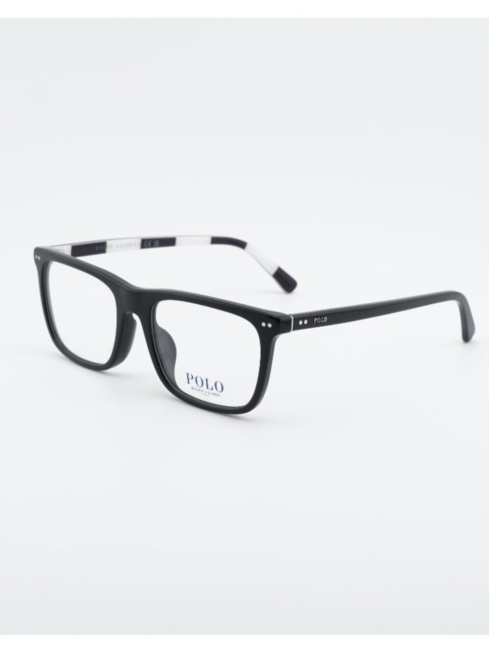 Polo Ralph Lauren PH2282F 5001 Eyeglasses Shiny Black 54mm Square Frame